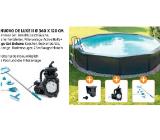 Stahlwandpool Nuovo de Luxe II Ø 360 x 120 cm HOFER 1 Set