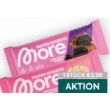 More  Protein-Riegel div. Sorten BILLA PLUS 25 Gramm 2 Stück