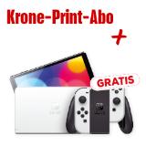 Bild von Krone-Print-Abo inkl. Nintendo Switch-Oled-Modell, Krone Vorteilswelt 1 Stück