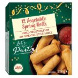Let's have a party! Gemüse Frühlingsrollen Lidl 216 Gramm 1 Packung