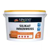 VINCENT Mineralfarbe „Silikat Innenweiß“ 912569 HELLWEG 10 Liter 1 Packung