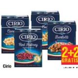 Cirio Bohnen oder Kichererbsen versch. Sorten Maximarkt 380 Gramm 1 Packung