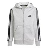 Adidas Kinder Sportswear Outfit Essentials Kids Full Zip Hoodie grau HERVIS 1 Stück