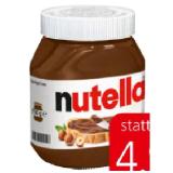 Ferrero Nutella EUROSPAR 750 Gramm 1 Glas
