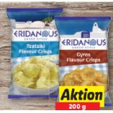 ERIDANOUS Chips Tzatziki oder Gyros Lidl 200 Gramm 1 Packung