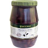 Sotiris Kalamata Oliven mit od. ohne Stein, Preisangabe ohne MwSt. (Preis inkl. MwSt. 13,19 €), METRO 2 Kilogramm 1 Glas