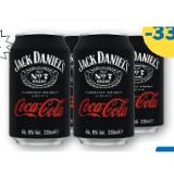 Jack Daniel's und Coca-Cola T&G 0.33 Liter 1 Dose