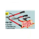 Walter Gartenscheren-Set Maximarkt 3 Stück