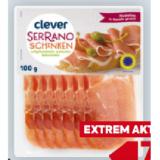 Clever Serrano Schinken BILLA PLUS 100 Gramm 1 Packung