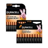Duracell Batterie Plus-AA BST CP20 AA LR6 od. AAA LR3, Preisangabe ohne MwSt. (Preis inkl. MwSt. 13,79 €), METRO 20 Stück