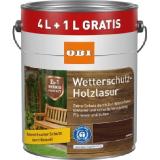 OBI Wetterschutz Holzlasur 2in1 Paisander OBI 5 Liter 1 Dose
