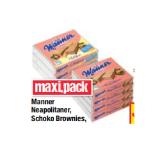 Manner Neapolitaner, Schoko Brownies, Fruchtschnitten, 4er, Vollkornschnitten, Snack Mini 3er Maximarkt 1 Packung