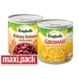 Bonduelle Goldmais oder Gemüsekonserven versch. Sorten Maximarkt 1 Dose