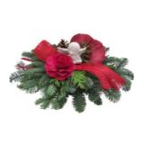 Urnengesteck mit Engel div. Farben ca. 30 cm lang Sutterlüty 1 Stück