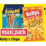 Kelly's Chips oder Soletti versch. Sorten Maximarkt 1 Packung