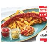 maxi.restaurant Riesen Berner mit Pommes, Paprika-Tomatendip, Senf und Rohkostsalat Maximarkt 1 Set