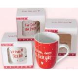 Boltze Trinkbecher „Für Dich“ versch. Sprüche Maximarkt 1 Stück