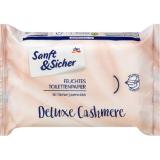 Promotion Bild von Sanft&Sicher Feuchtes Toilettenpapier Deluxe div. Sorten dm 50 Stück 1 Packung