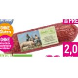 Metzgerei Walser Ländle Alpschwein Bergwurst Sutterlüty 500 Gramm 1 Stück