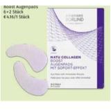 Annemarie Börlind Natu Collagen Boost Augenpads Müller Drogerie 6 Paar 1 Packung