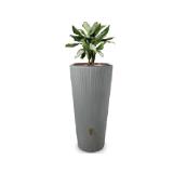 4Rain Vaso 2in1 Decor Regenspeicher 220 L Zinkgrau HOFER 1 Stück