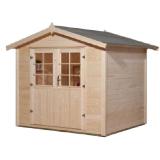 weka Holz-Gartenhaus Ravenna A Natur BxT: 240 cm x 205 cm OBI 1 Stück