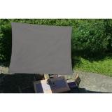 GO-DE Sonnensegel anthrazit quadratisch 3,6x3,6 m, anthrazit 523495 HELLWEG 1 Stück