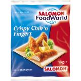 Salomon Food World Homestyle Chik‘n Fingers, Preisangabe ohne MwSt. (Preis inkl. MwSt. 18,36 €), METRO 1 Kilogramm 1 Packung