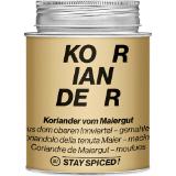 Spiceworld Koridaner ganz od. gemahlen, Preisangabe ohne MwSt. (Preis inkl. MwSt. 9,89 €), METRO 250 Gramm 1 Dose