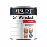 VINCENT 2in1 Weisslack glänzend 243801 HELLWEG 750 Milliliter 1 Dose