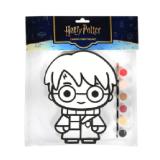 Harry Potter Malset Figur aus MDF/Leinwand ca. 20 cm, inkl. Farben und Pinsel PAGRO & LIBRO 1 Set