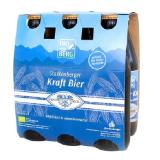 BIO vom BERG Bio Kraft Bier oder Tiroler Helles Tray MPREIS 0.33 Liter 6 Stück