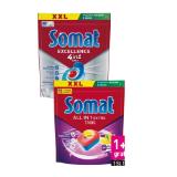 Somat XXL Tabs, Pulver oder Gel 36 - 64 Stk., 125 WG oder 1072 ml versch. Sorten Sutterlüty 1 Packung