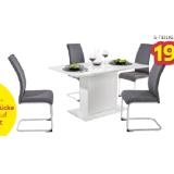 Promotion Bild von TISCHGRUPPE 2647007501 + 0055000701 Möbelix 5 Stück
