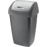 Bild von Tarrington House Schwingdeckeleimer Anthrazit 50l, Preisangabe ohne MwSt. (Preis inkl. MwSt. 12,00 €), METRO 1 Stück