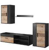 Promotion Bild von P&B My Place My Base Wohnwand 1170005901 Möbelix 4 Stück 1 Set