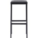 Metro Professional Alu-Barhocker Balsario, Preisangabe ohne MwSt. (Preis inkl. MwSt. 53,99 €), METRO 1 Stück