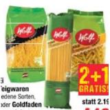 Bild von Wolf Ei Gold Teigwaren versch. Sorten oder Goldfaden Suppennudeln Maximarkt 1 Packung