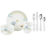 Villeroy & Boch Kindergeschirrset „Walk Elephant“ 3407047501 XXXLutz 7 Stück