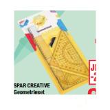 Spar Creative Geometrieset Maximarkt  4 Stück