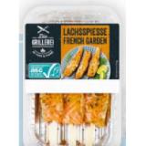 Die Grillerei Lachsspieße French Garden BILLA PLUS 250 Gramm 1 Packung
