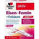 Promotion Bild von Doppelherz aktiv Eisen-Femin + Folsäure Direct Sticks dm 20 Stück 1 Packung