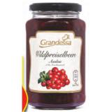 Grandessa Preiselbeeren-Auslese HOFER 400 Gramm 1 Glas