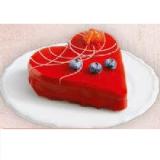 Erdbeerherz mit Spiegelglasur BILLA PLUS 1 Stück