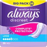 Promotion Bild von always discreet Einlagen bei Blasenschwäche Long Big Pack dm 26 Stück 1 Packung