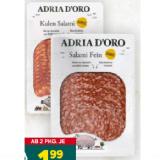 Adria D'Oro Duroc Kulen Salami od. Salami fein BILLA PLUS 80 Gramm 1 Packung