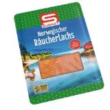 S-BUDGET Norwegischer Räucherlachs INTERSPAR 200 Gramm 1 Packung