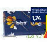 Promotion Bild von kokett Taschentücher mit Balsam 4-lagig, 100 Blatt HOFER 1 Packung