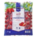 Metro Chef Erdbeeren, Preisangabe ohne MwSt. (Preis inkl. MwSt. 5,16 €), METRO 1 Kilogramm 1 Packung