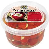 Die Käsemacher Peppersweet gefüllt mit Frischkäse, Preisangabe ohne MwSt. (Preis inkl. MwSt. 21,03 €), METRO 800 Gramm 1 Packung